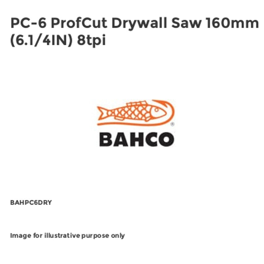 PC-6 ProfCut Drywall Saw 160mm (6.1/4IN) 8tpi