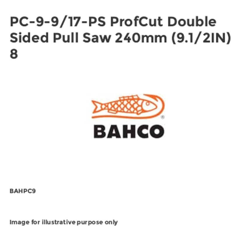PC-9-9/17-PS ProfCut Double Sided Pull Saw 240mm (9.1/2IN) 8