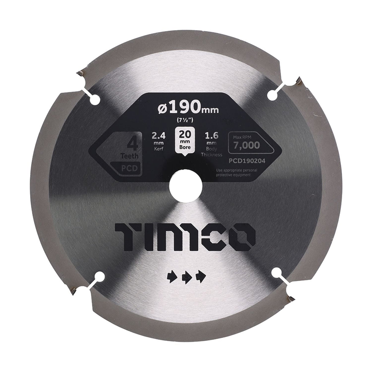 PCD Fibre Cement Saw Blade - PCD190204