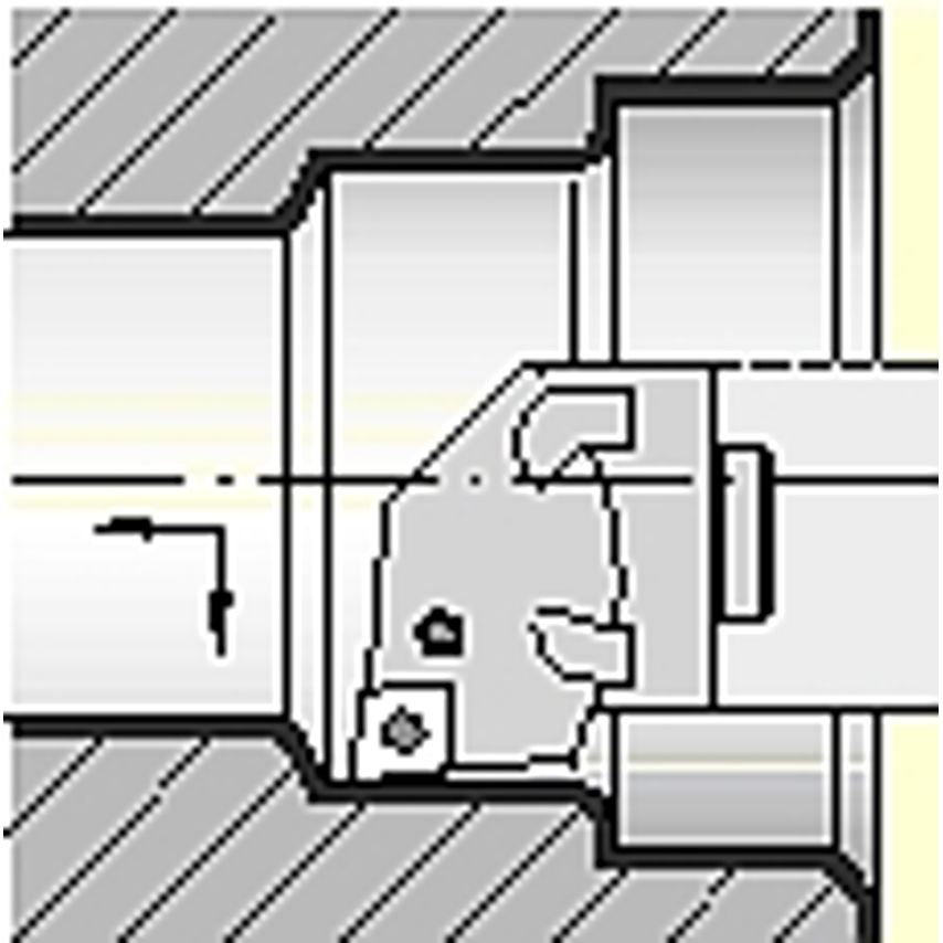 PCLNLXX40X12 P Boring Head D40, 0MM L35, 0MM