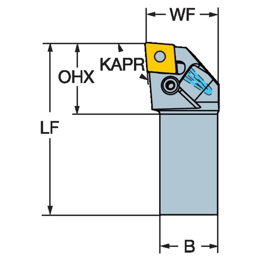 PCLNR 3232P 12HP Tool Holder