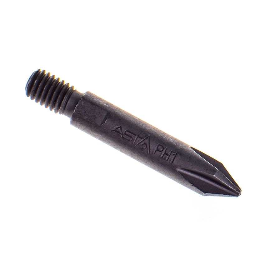 PH1 Phillips Head Threaded Drive Screwdriver Bit S2 Steel 34mm M5