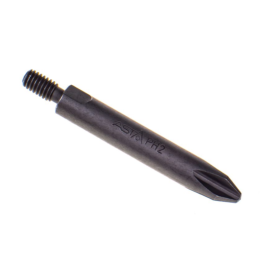 PH2 Phillips Head Threaded Drive Screwdriver Bit S2 Steel 45mm M4