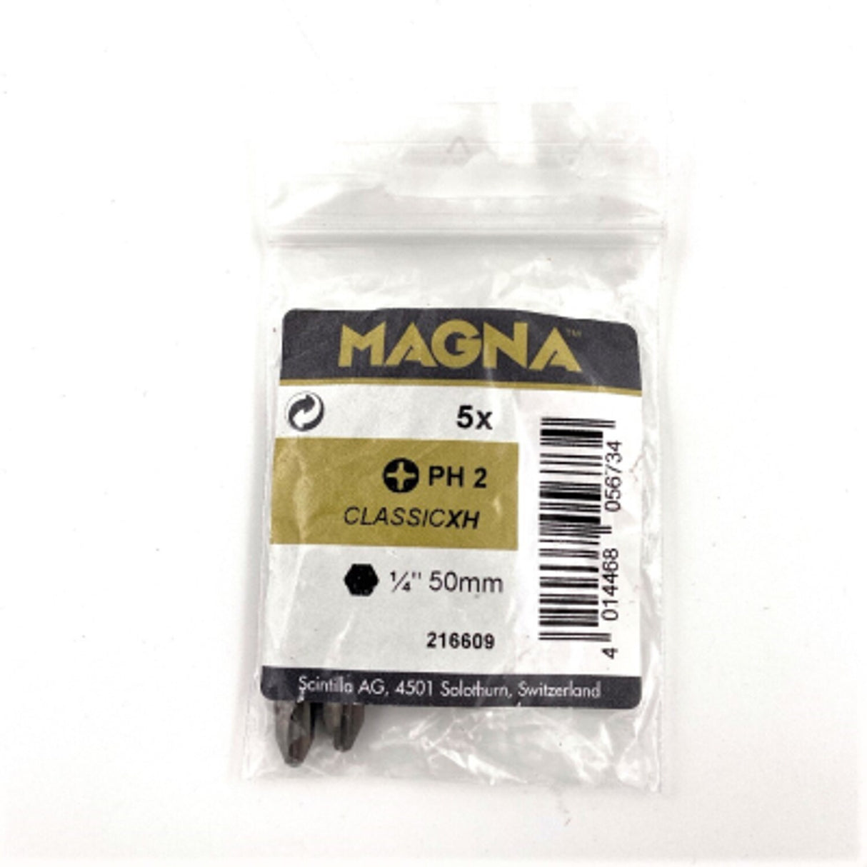 PH2 x 50mm Extra Hard 1/4in Hex Screwdriver Bit