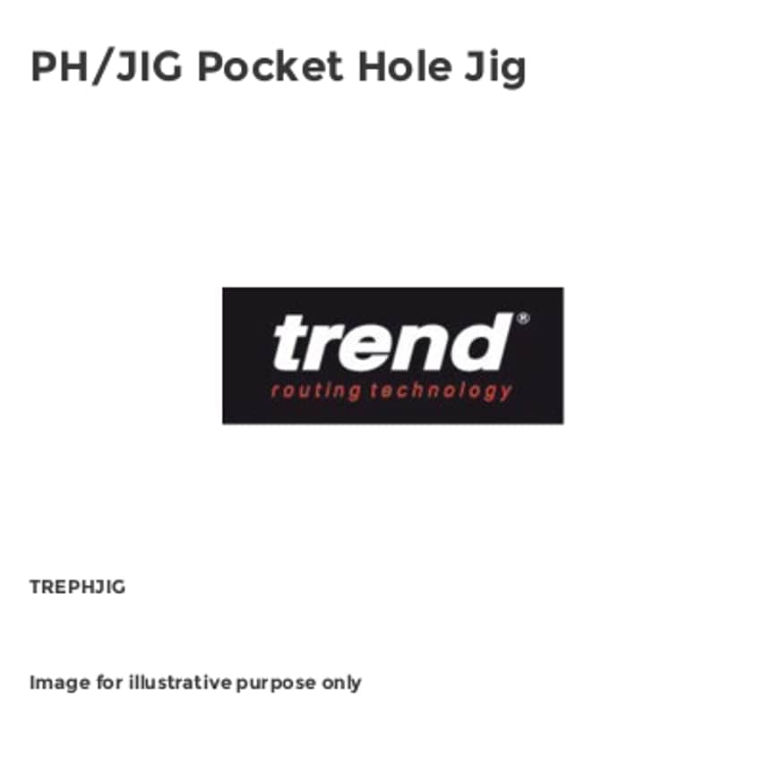 PH/JIG Pocket Hole Jig - TREPHJIG