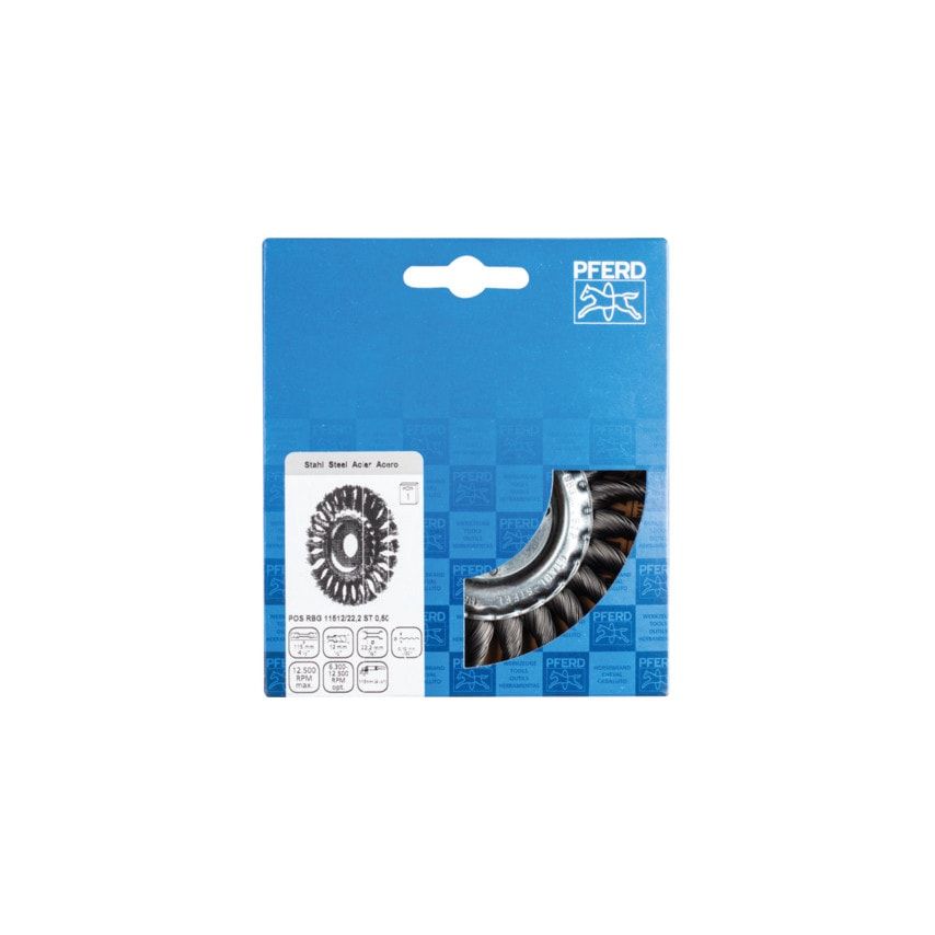 POS RBG 11512/22.2 Steel Wire 0.50 Brush