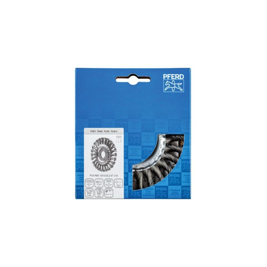 POS RBG 12512/22.2 Steel Wire 0.50 Brush