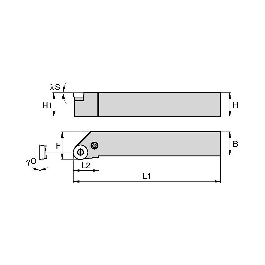 PRGCR2525M10H1 Fix-Perfect Holder W25, 0MM L15
