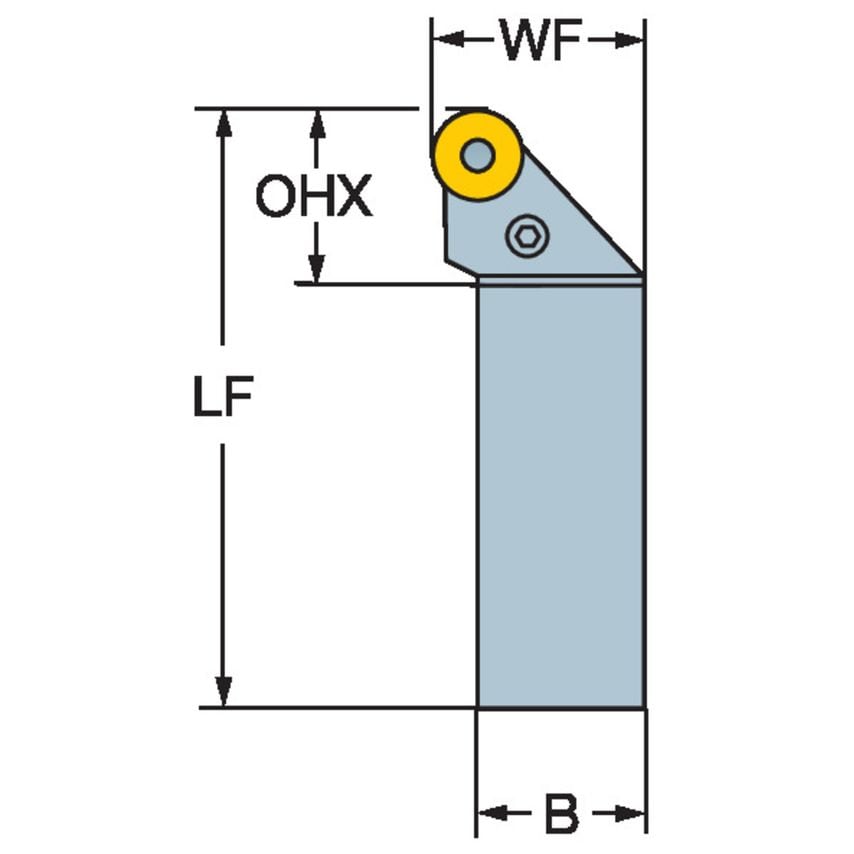 PRGNL 3232P 19 Tool Holder