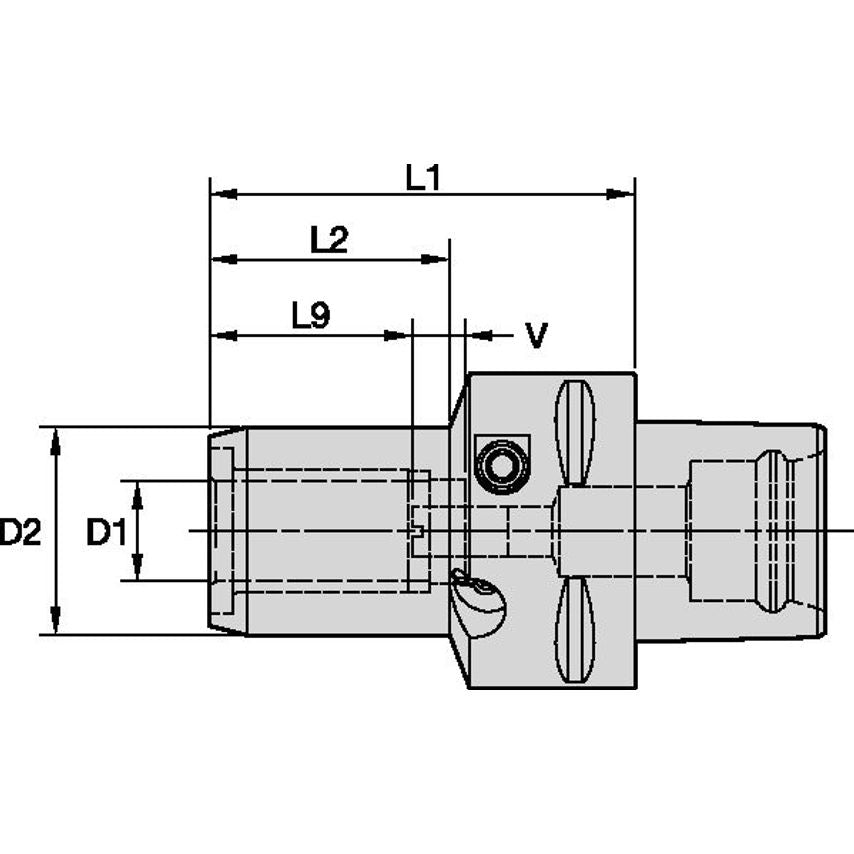 PSC63HC06070m PSC63 Hydraulic Chuck HP 6 x 70