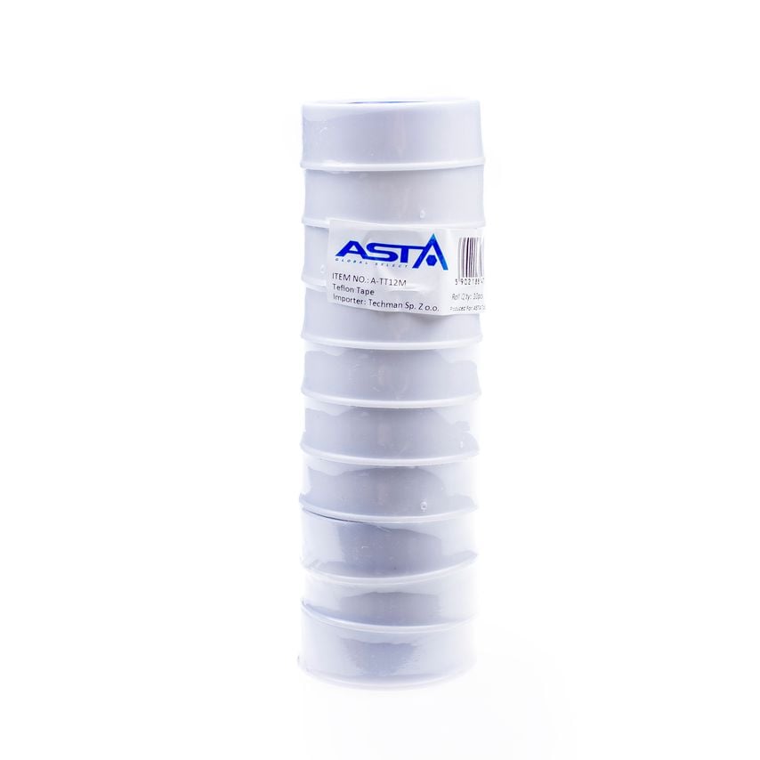 PTFE Tape 12mm x 12m Plumbing Plumbers Thread Seal Water Tight Pipe
