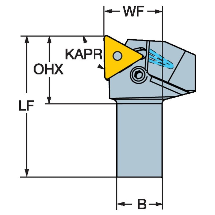 PTGNR 1616H 16HP Tool Holder