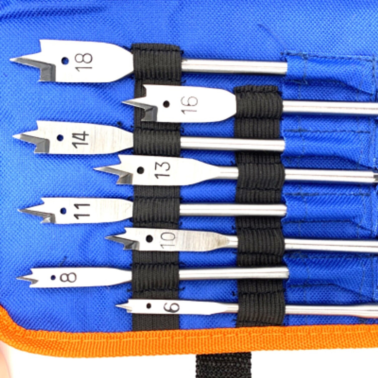 PTI 13 Piece Flat Bit Set 6mm - 25mm