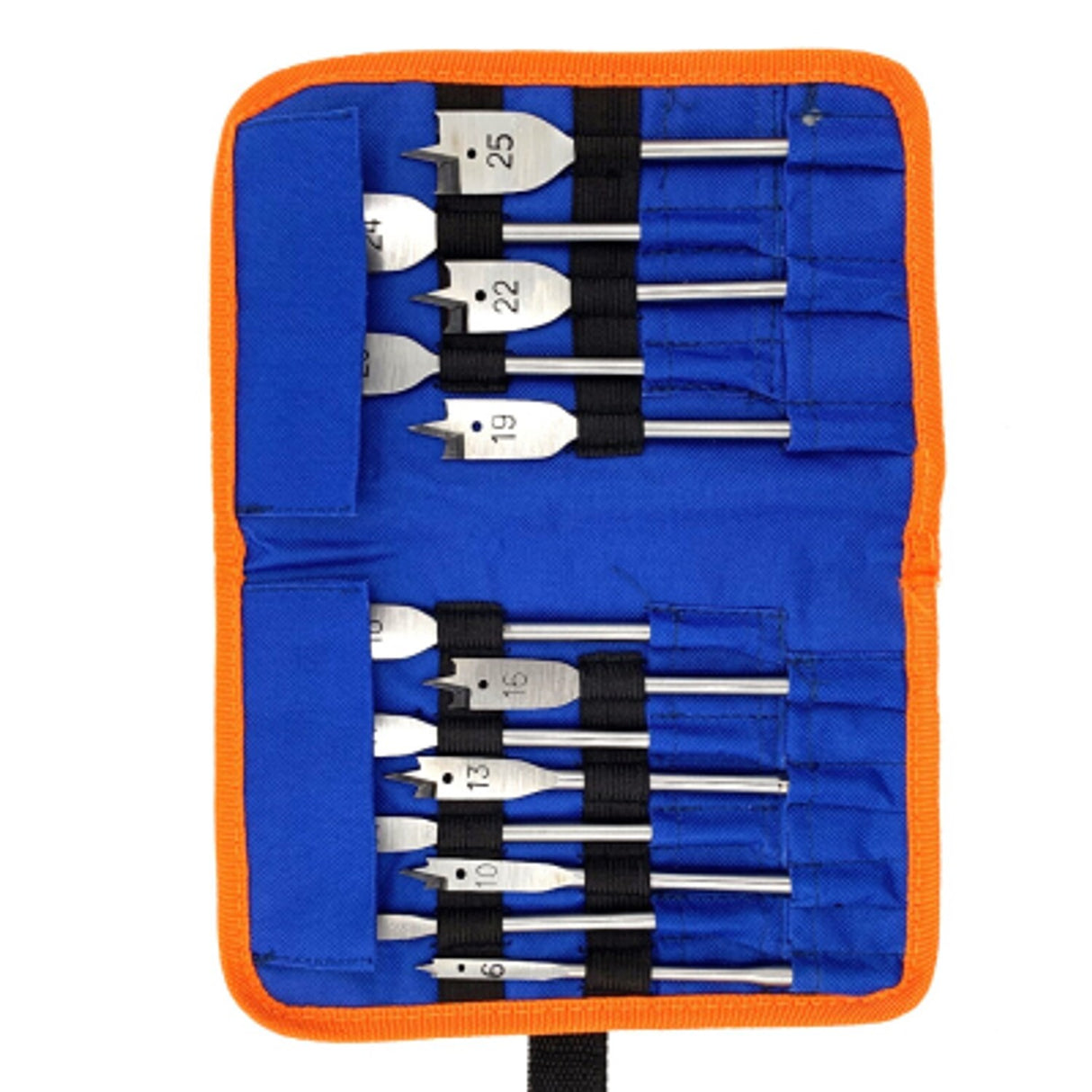 PTI 13 Piece Flat Bit Set 6mm - 25mm