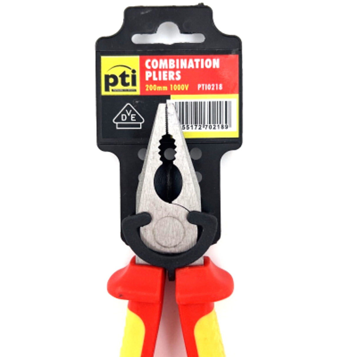 PTI 200mm VDE Combination Pliers