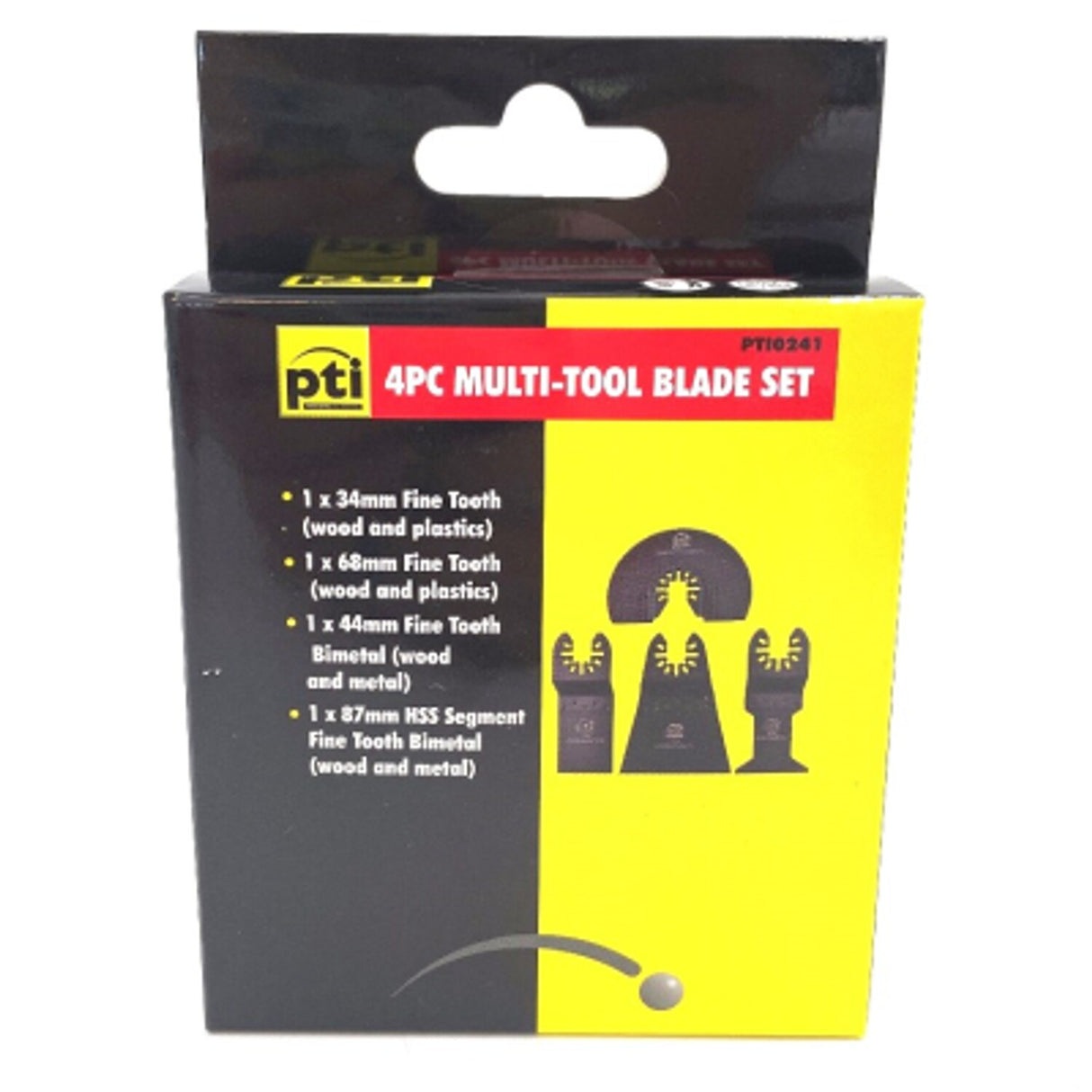 PTI 4 Piece Multi Tool Blade Kit
