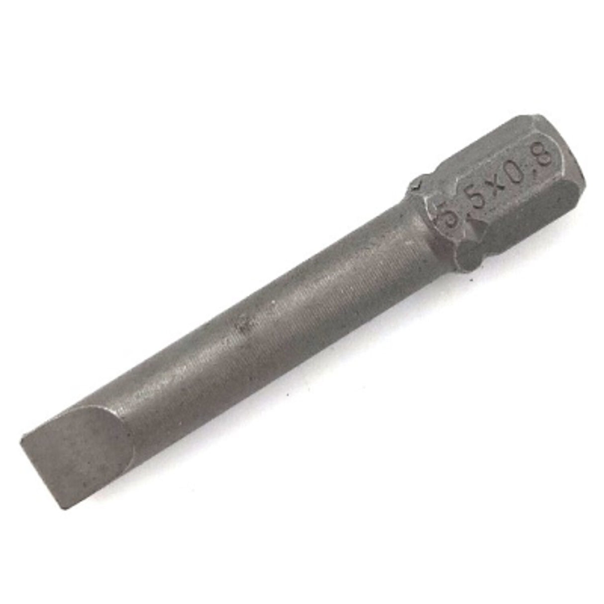 PTI 5.5mm x 0.8mm x 39mm 1/4in Hex Slotted Screwdriver Bit
