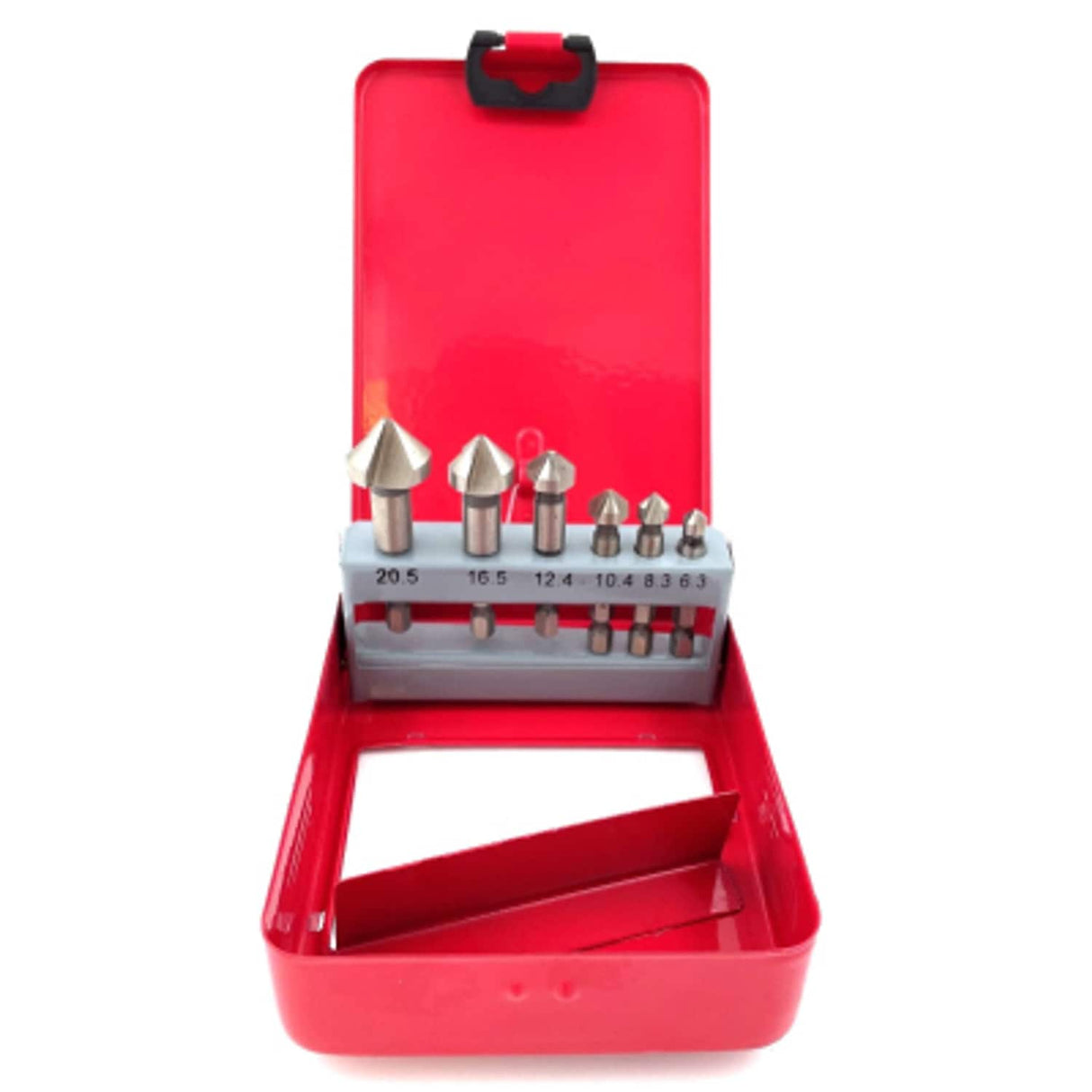 PTI 6 Piece HSS Countersink Set 1/4in Hex Shank