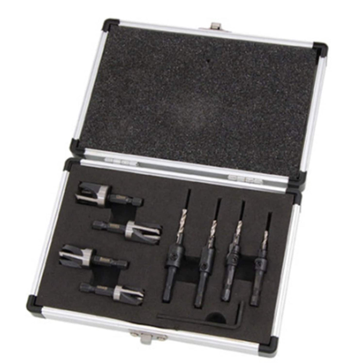 PTI 8 Piece Matching Plug Cutter and Countersink Set