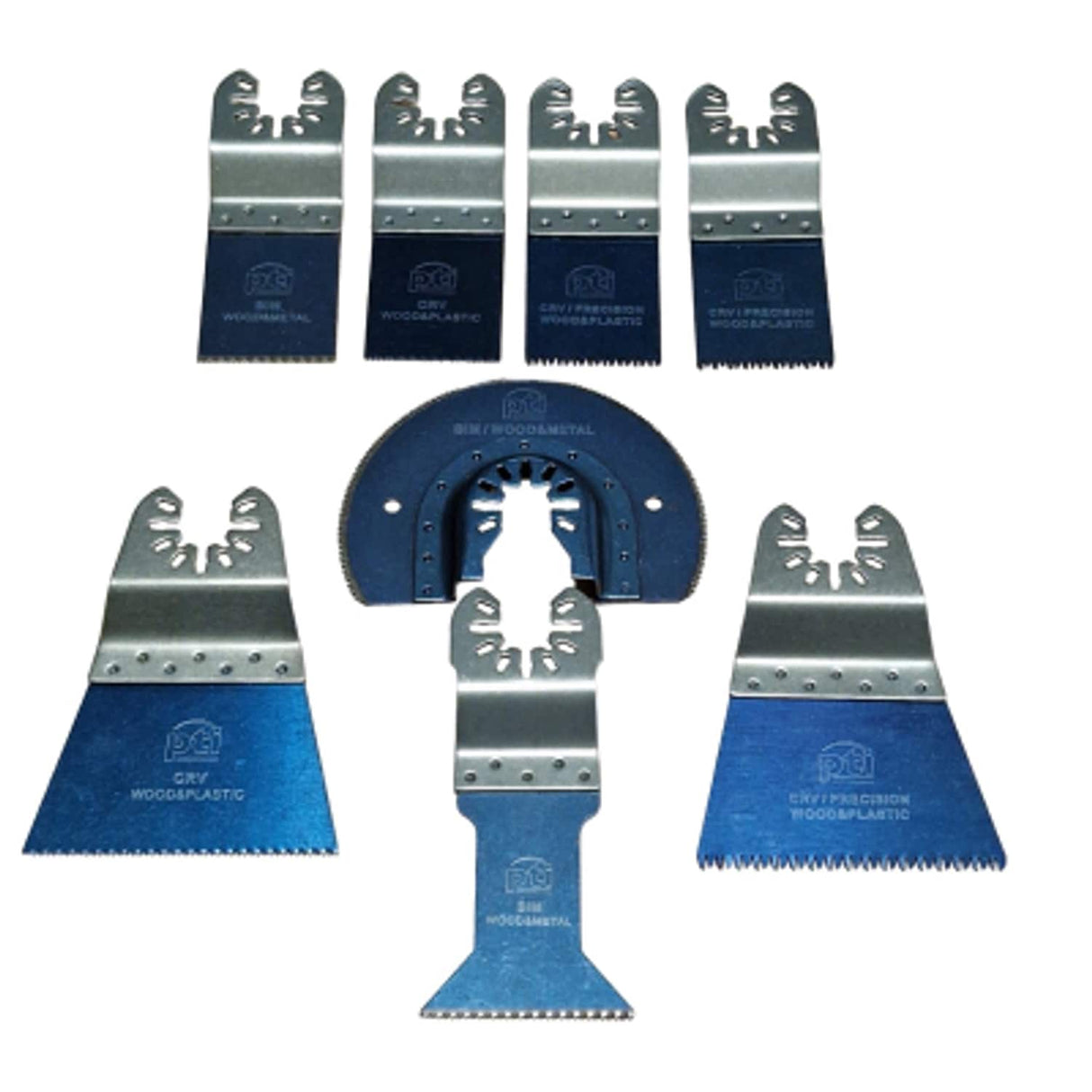 PTI 8 Piece Multi Tool Blade Kit
