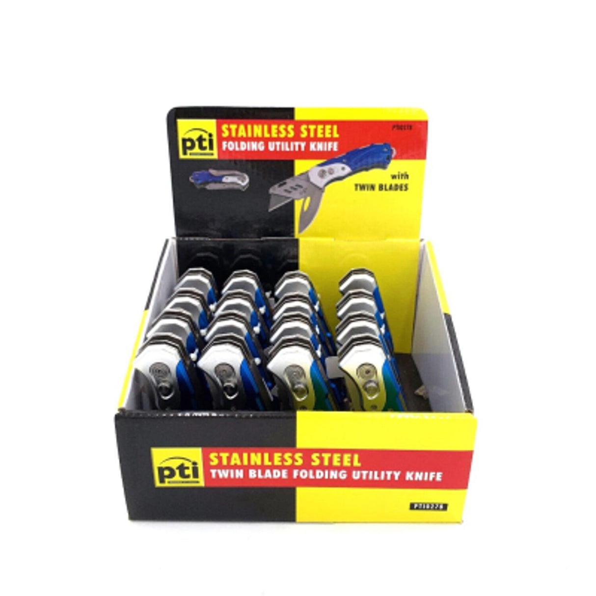 PTI Dual Blade Folding Utility Knife