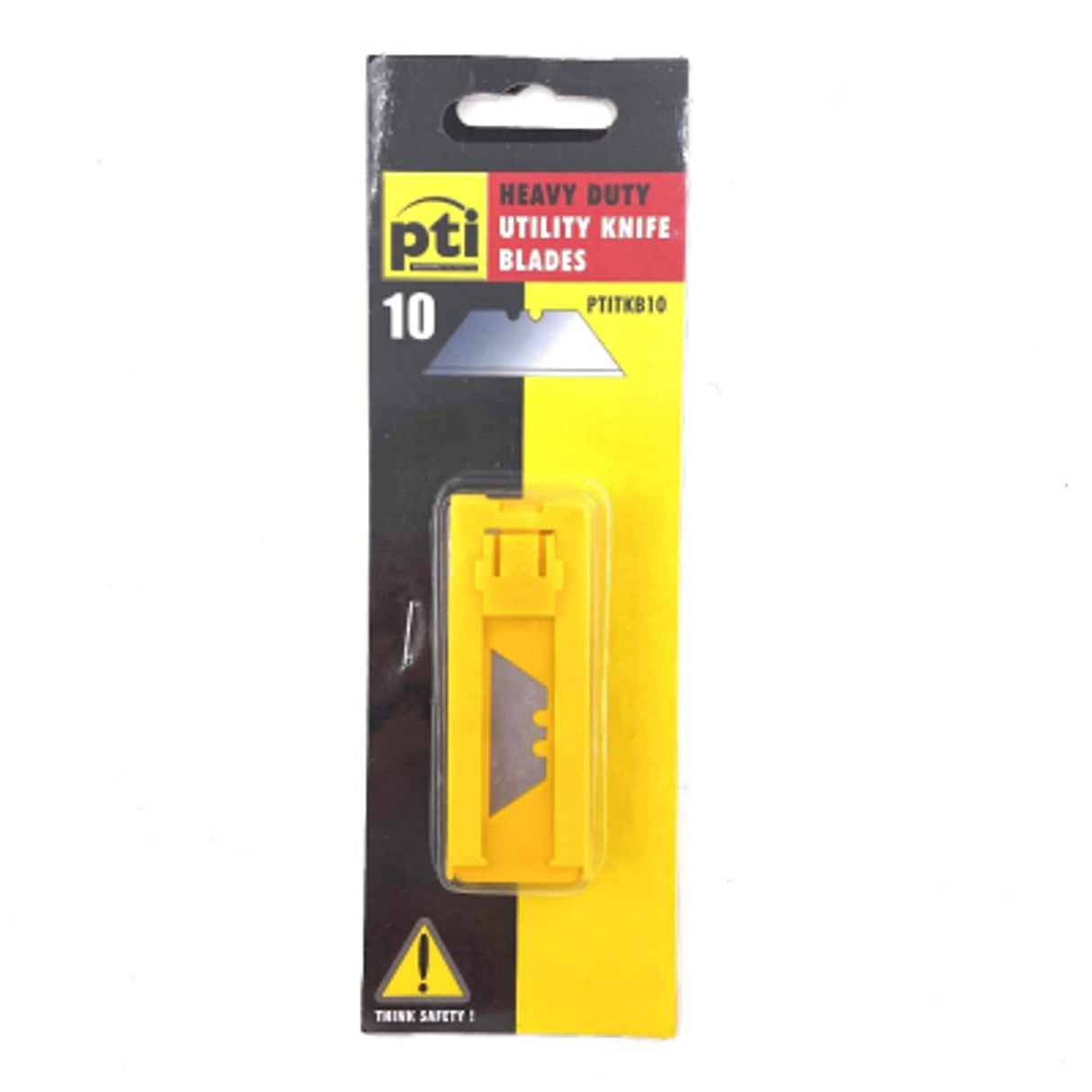 PTI Heavy Duty Utility Knife Blade (Pack of 10)