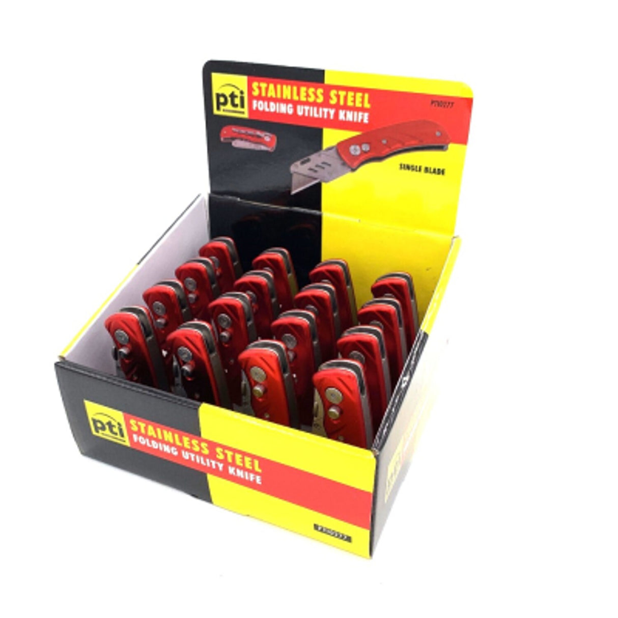 PTI Single Blade Folding Utility Knife