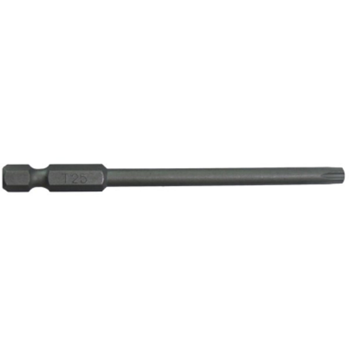 PTI T25 x 70mm 1/4in Hex Tamper Proof Screwdriver Bit