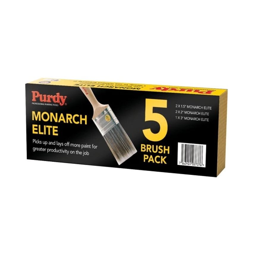 PURME5 Monarch Elite Paint Brush Set 5pc