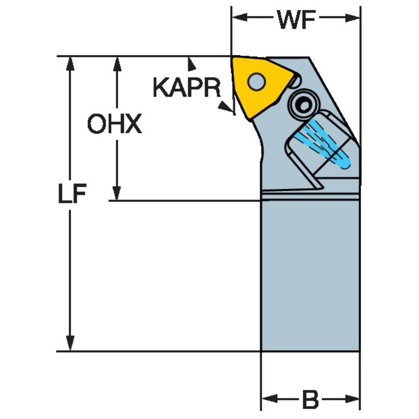 PWLNL 2020K 08HP Tool Holder