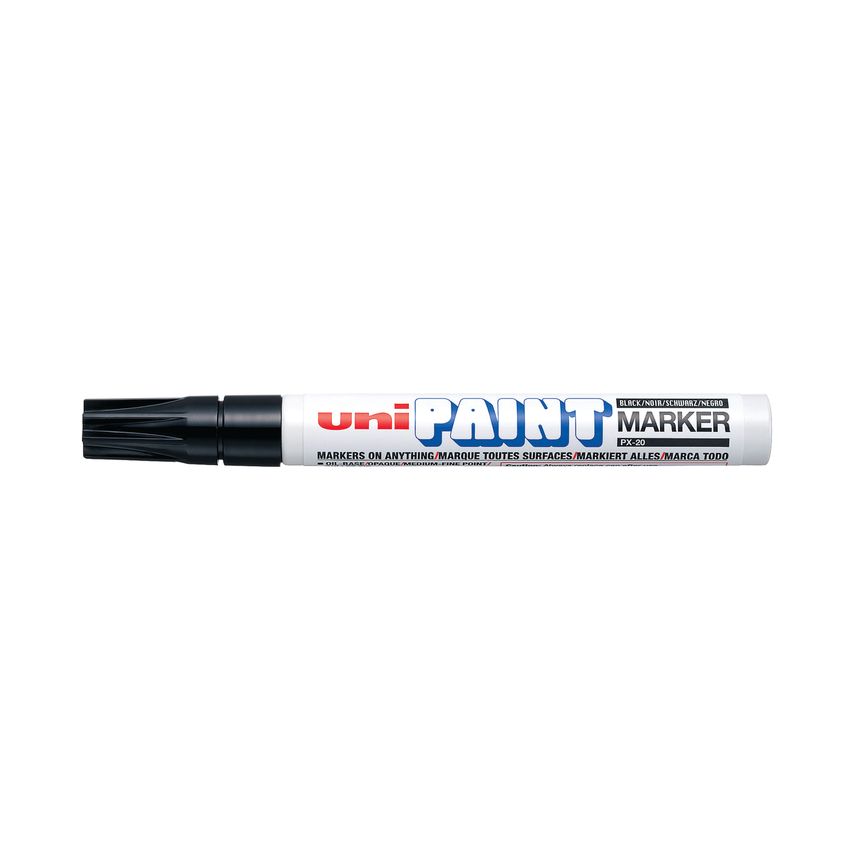 PX-20 Paint Marker Medium Bullet Black, Pack of 12 545616000
