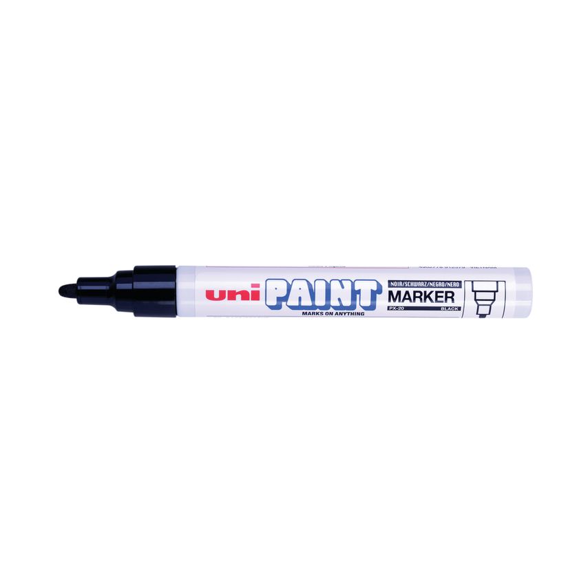 PX-20 Paint Marker Medium Bullet Black, Pack of 12 545616000