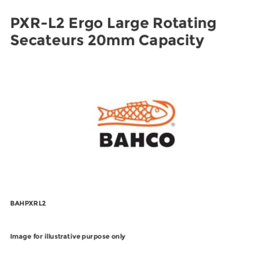 PXR-L2 Ergo Large Rotating Secateurs 20mm Capacity