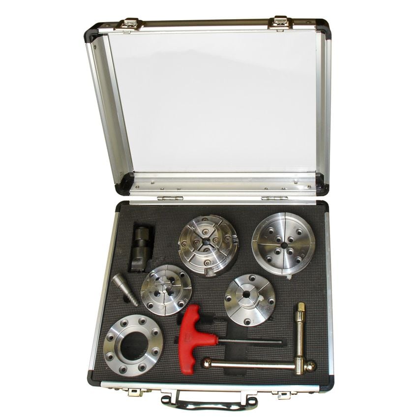 Package Deal VIPER2PACK Charnwood VIPER2 Scroll Chuck In Storage Case