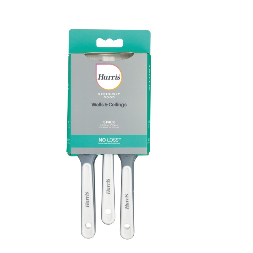 Paint Brush Set, for Walls & Ceiling (Pk-5)