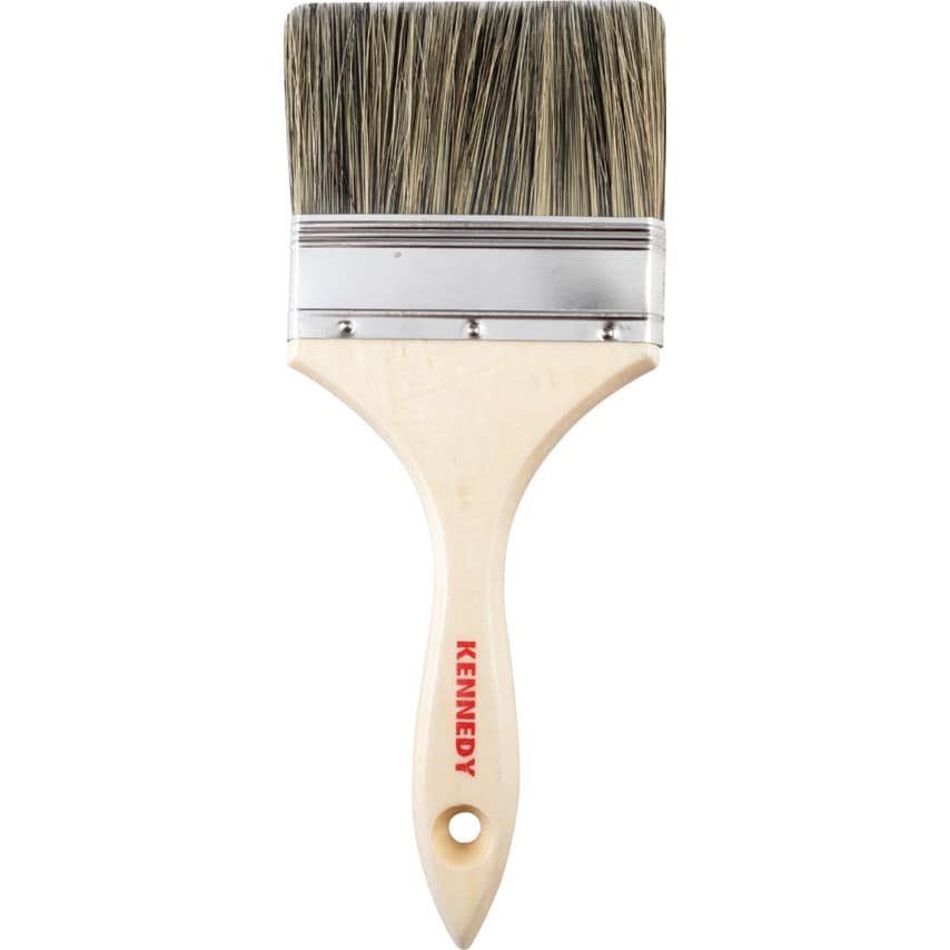 Paint Brush Wooden Handled 4" Wide