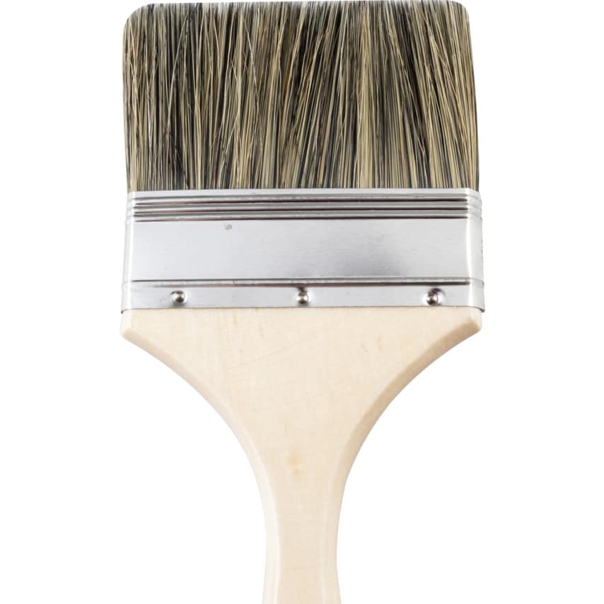 Paint Brush Wooden Handled 4" Wide