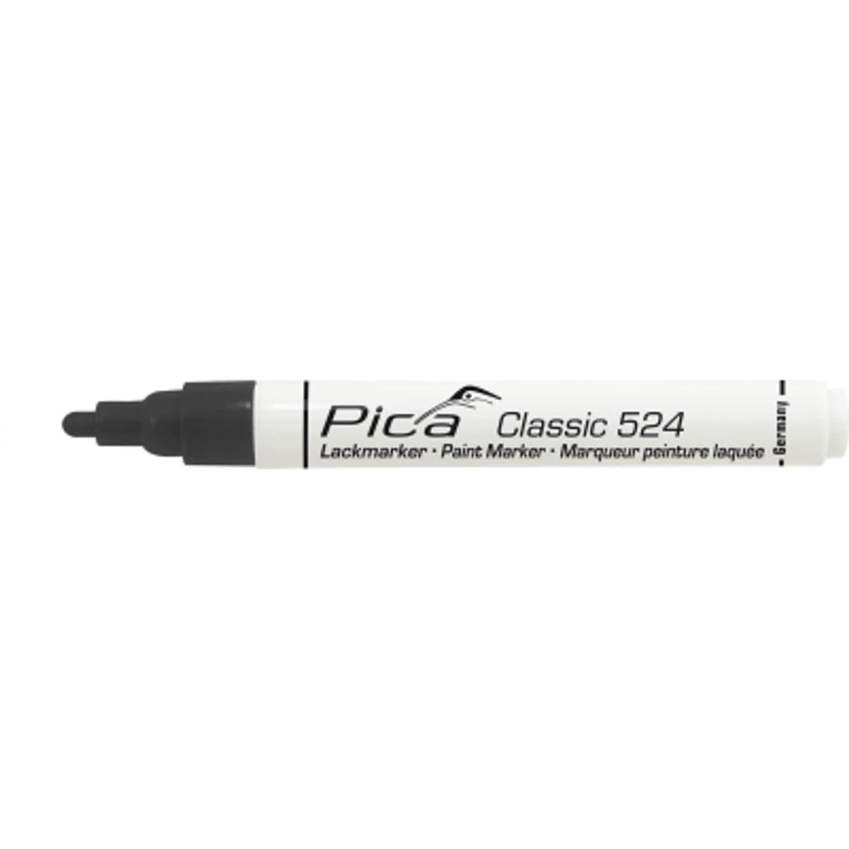 Paint Marker Black Round Tip 2-4mm