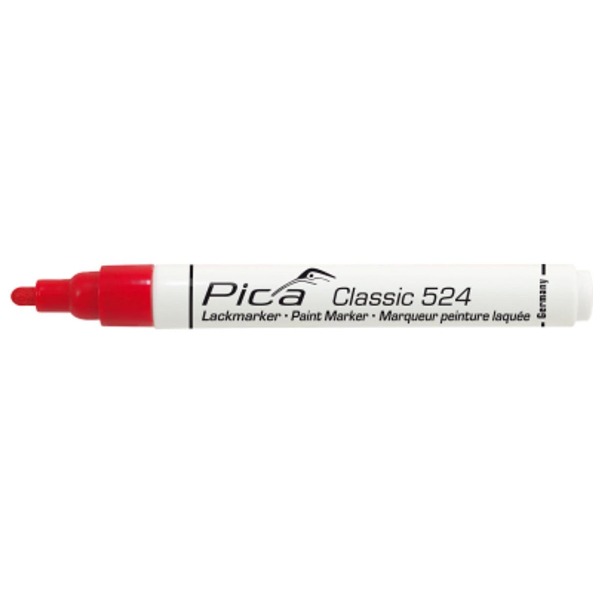 Paint Marker Red, Round Tip 2-4mm