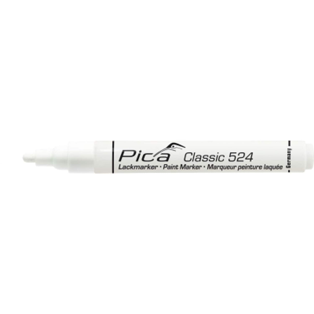 Paint Marker White, Round Tip 2-4mm