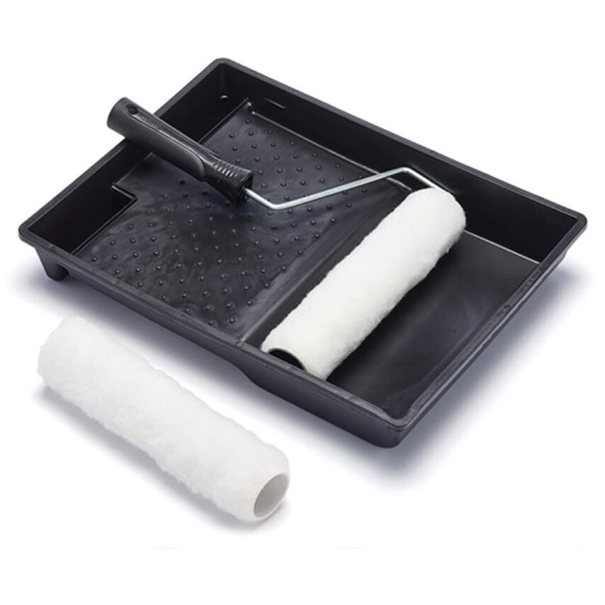 Paint Roller Set, Double Sleeve, 9"