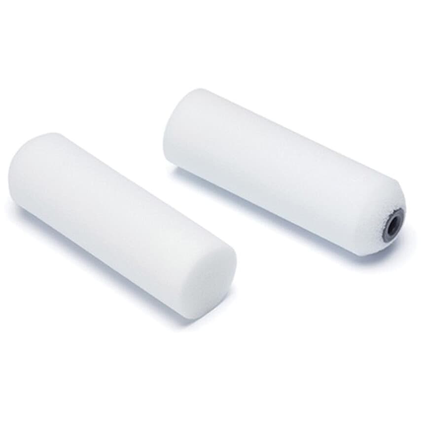 Paint Roller Sleeves, 4", for Painting Woodwork with Gloss, Pack of 2