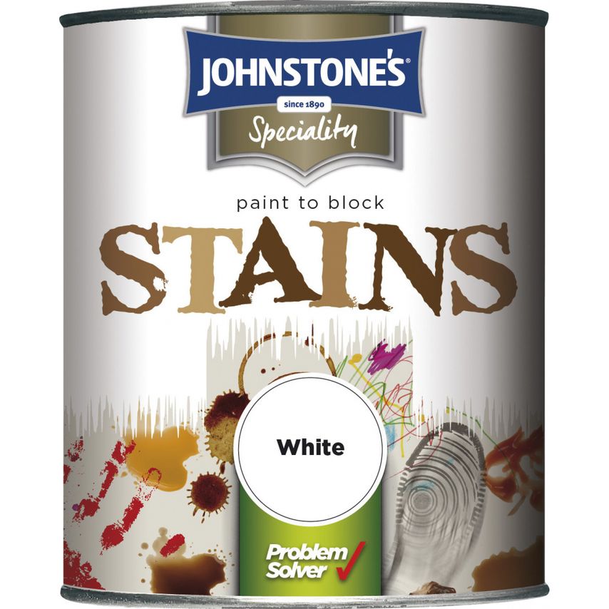 Paint to Block Stains 750ml White