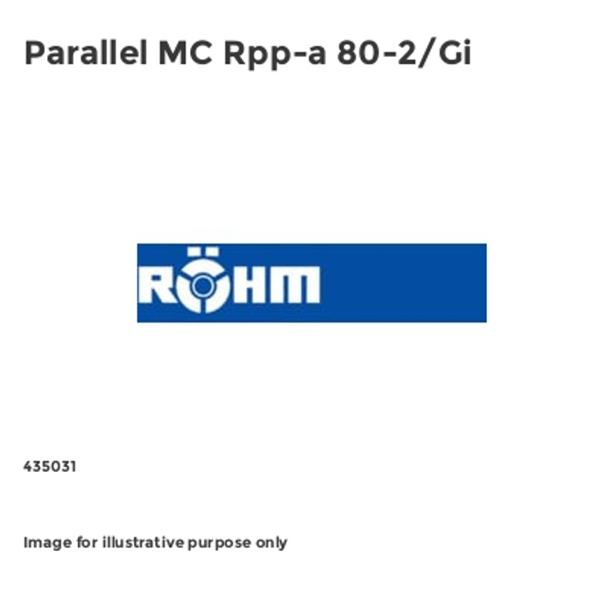 Parallel MC Rpp-a 80-2/Gi