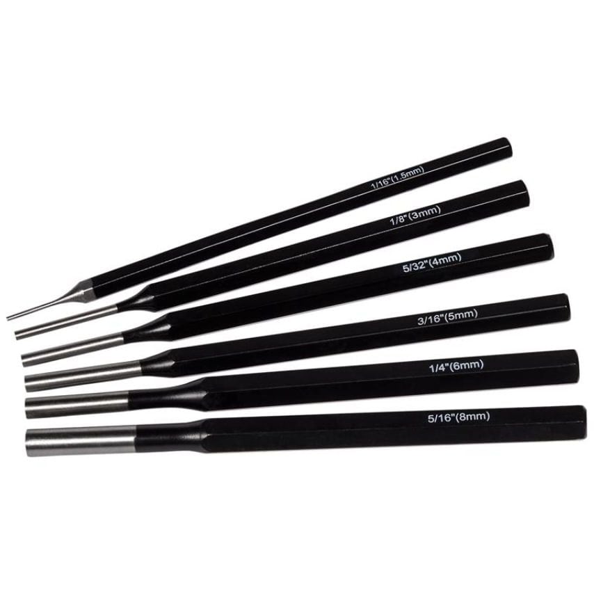 Parallel Pin Punch Set 6 Piece