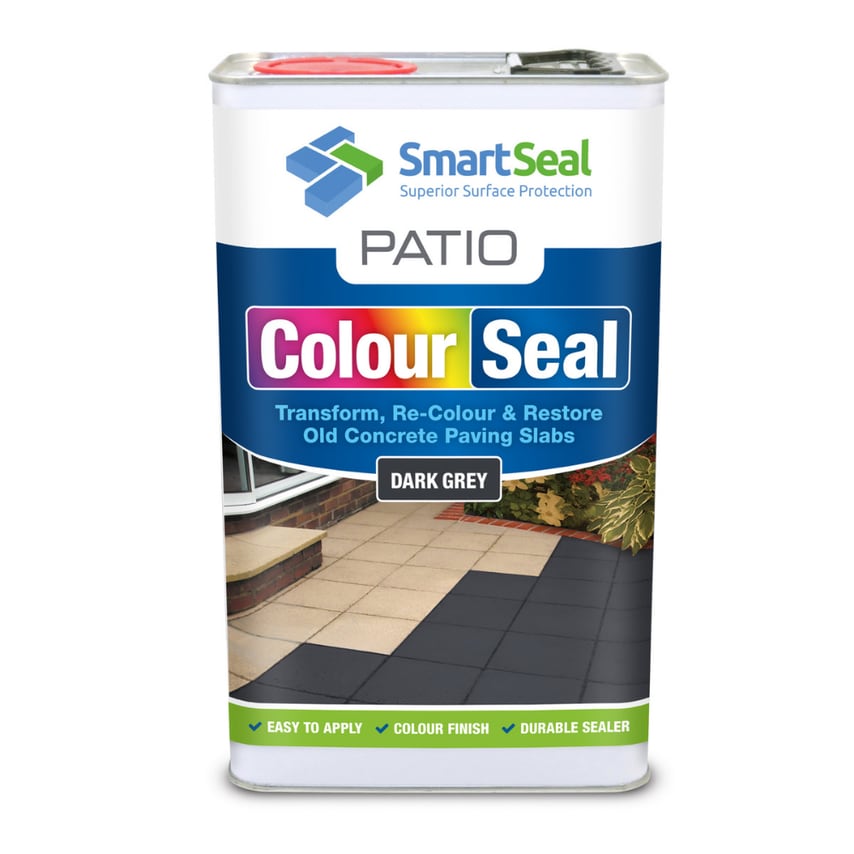 Patio Colour Seal Dark Grey 5 Liter