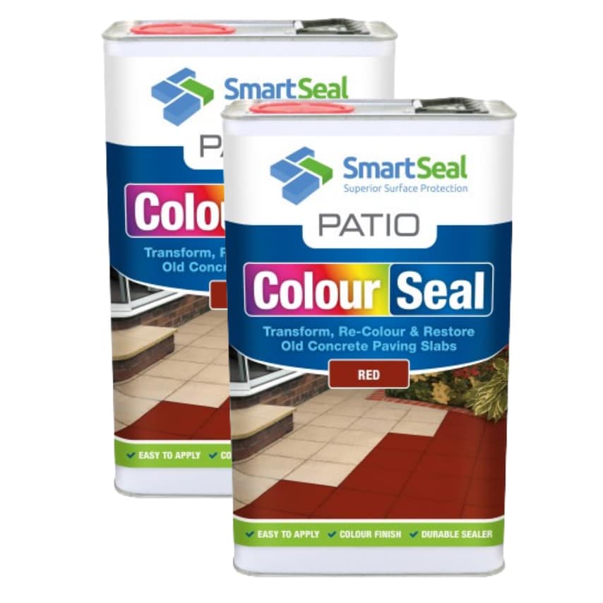 Patio Colourseal Red 5 Liter Pack of 2