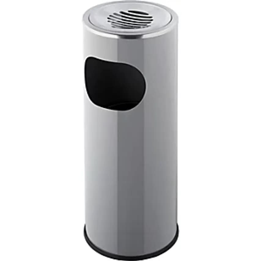 Pedestal Ashtray, Capacity 13 L, Hx600 X 250mm, Medium Grey