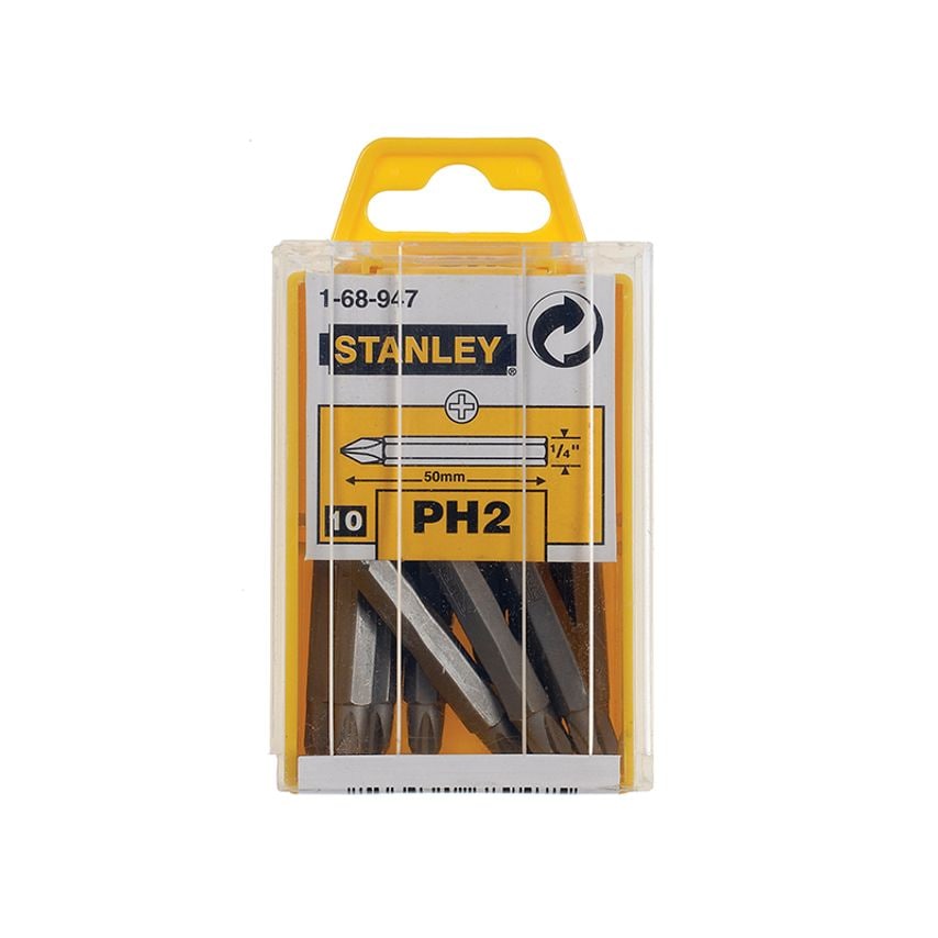 Phillips Bits PH2 x 50mm (Box 10) STA168947B