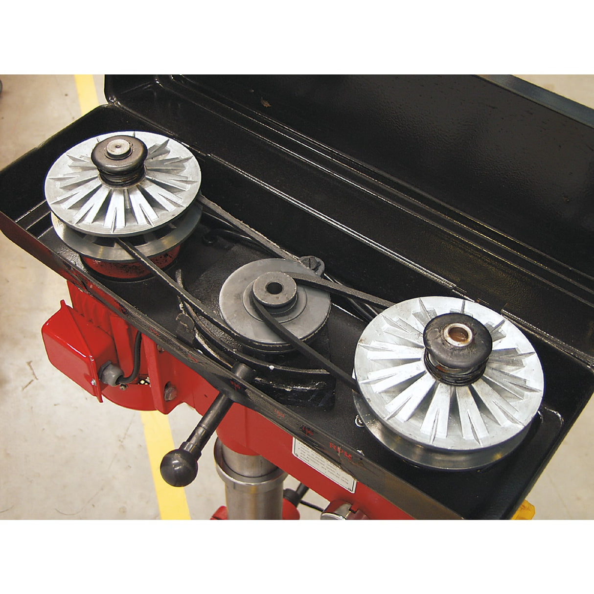 Pillar Drill Floor Variable Speed 1630mm Height 650W/230V